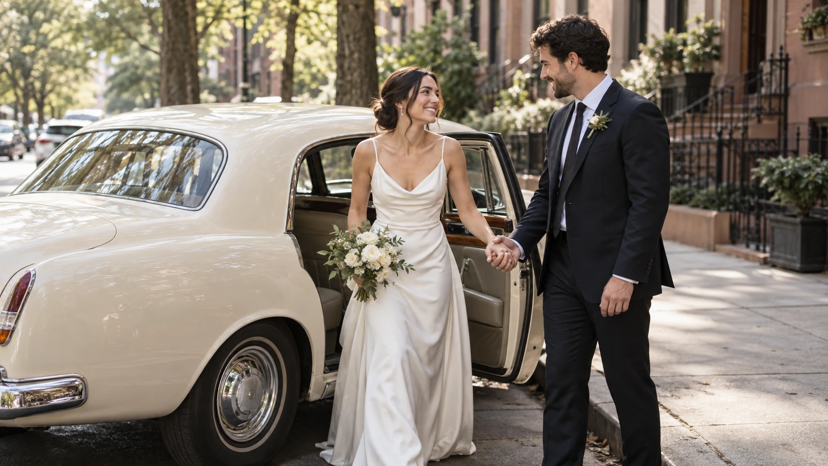 Make Your Wedding Arrival Part of the Experience — Vintage Car Rental NYC